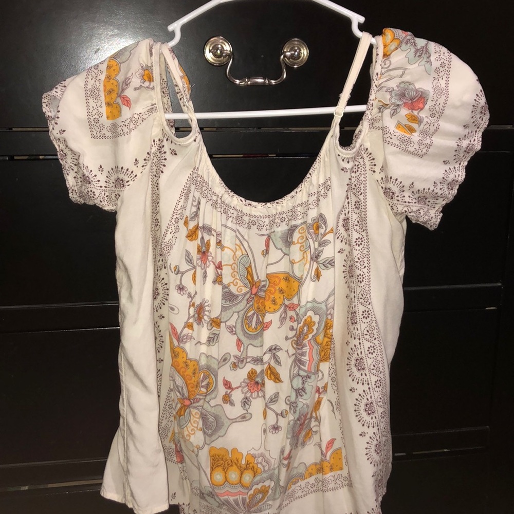 off the shoulder shirt